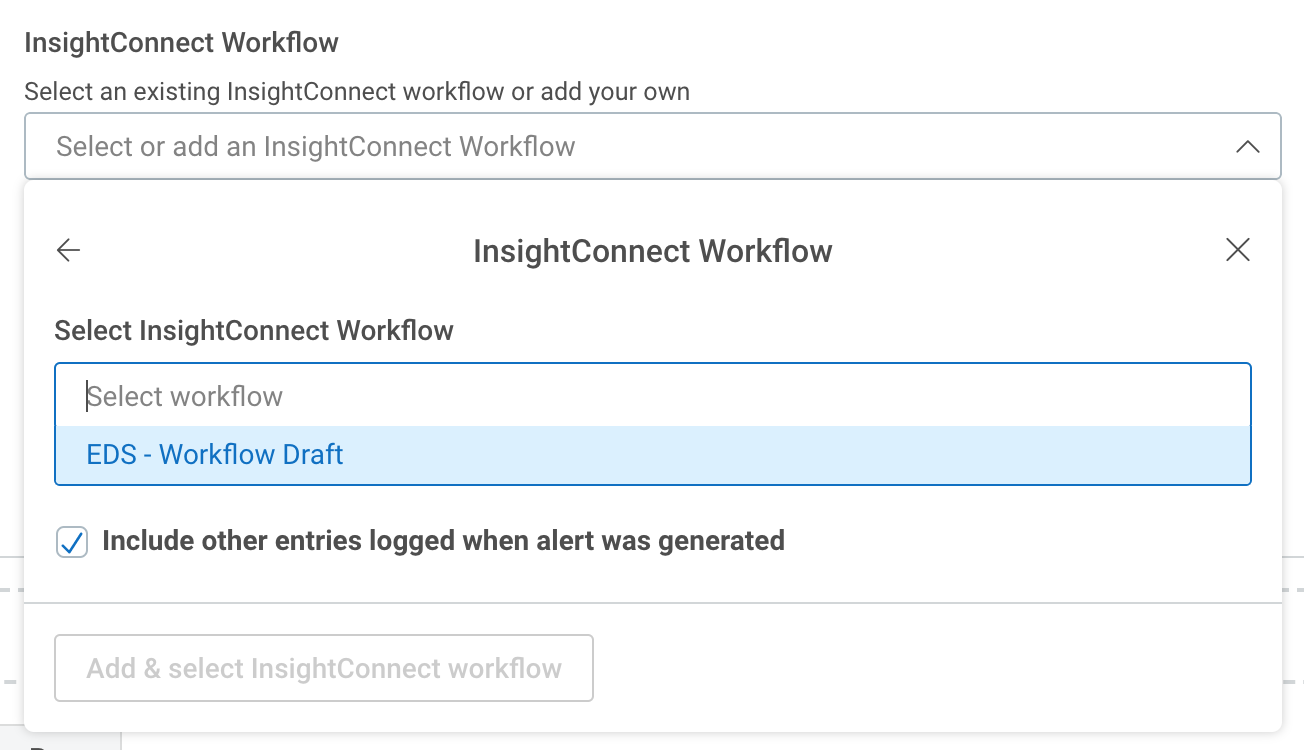 自定义警报和InsightConnect